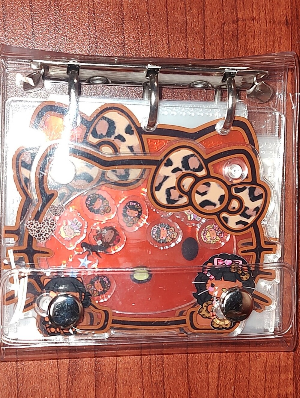 New! A8 Tan Hello Kitty Acrylic Shaker Book With Cover